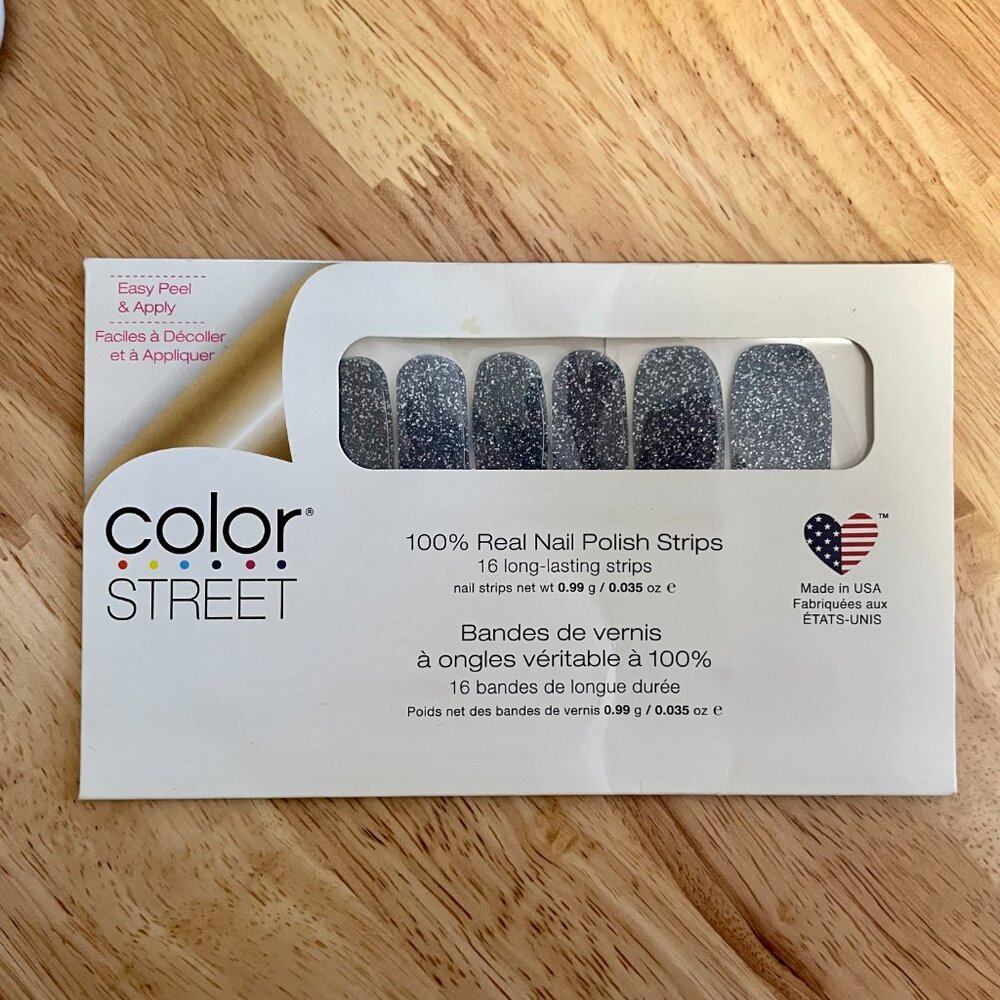 New Sealed Color Street Nail Polish Strips - Moon River